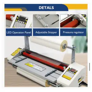 Laminadora térmica de 18" (45cm) miniatura 6
